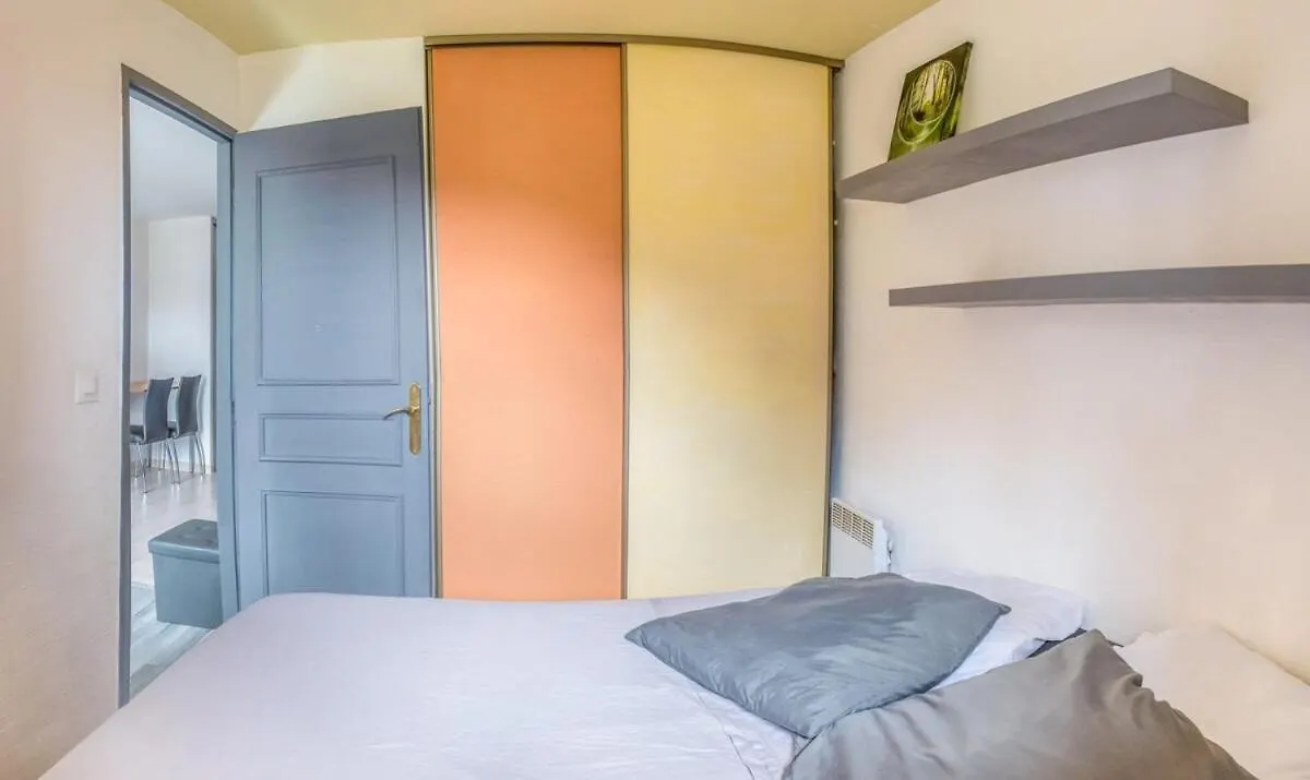 Apartmán T2 Proche Polygone - Piscine, Parking Prive, Fibre Cagnes-sur-Mer